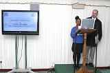  A Student of Melcombe Primary School at the Launch giving her speech